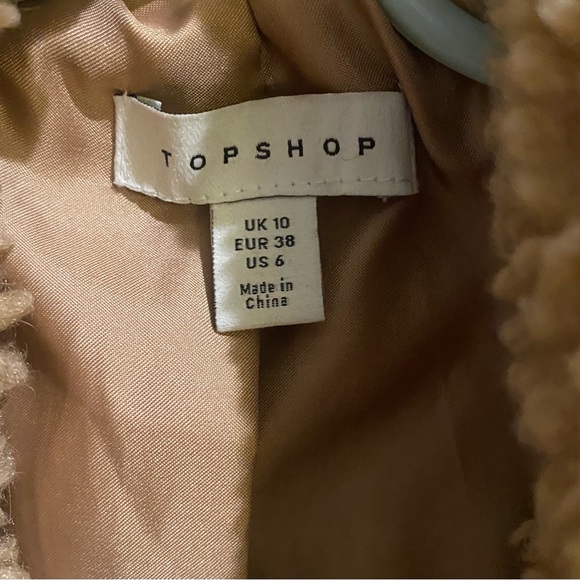 Super Cute, worn once- TOPSHOP Jacket US Size 6 - Picture 2 of 2